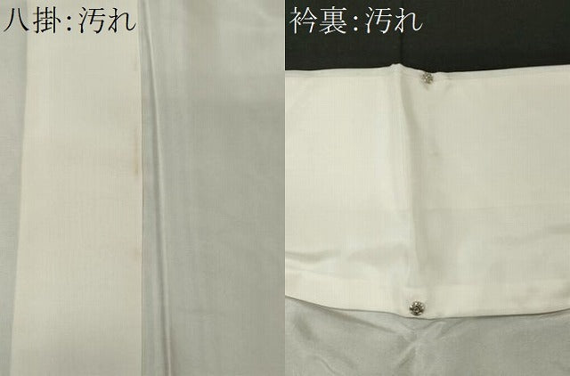 平和屋着物■豪華黒留袖 作家物 飛鶴風景文 正絹 逸品 CABF6748ou