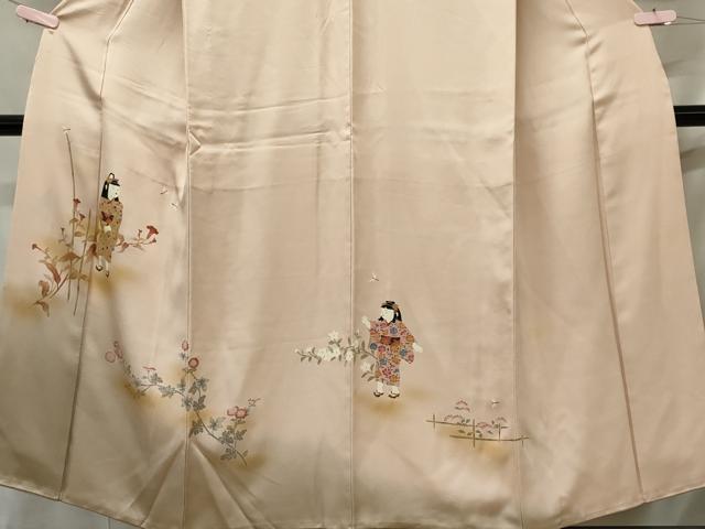 平和屋着物■訪問着 童子遊び 暈し染め 金彩 正絹 逸品 CABF6757ou