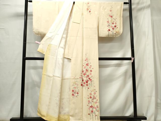 平和屋着物■訪問着 枝花文 金彩 正絹 逸品 CABF6764ou