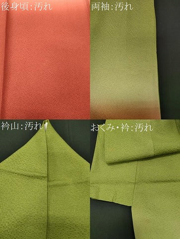 平和屋着物■訪問着 霞文 暈し染め 正絹 逸品 CABF6770ou