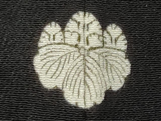 平和屋着物■豪華黒留袖 駒刺繍 孔雀松文 金彩 正絹 逸品 CABF6783ou