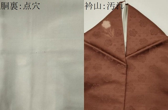平和屋着物■上質な紬 舞花文 正絹 逸品 CABF6795ou