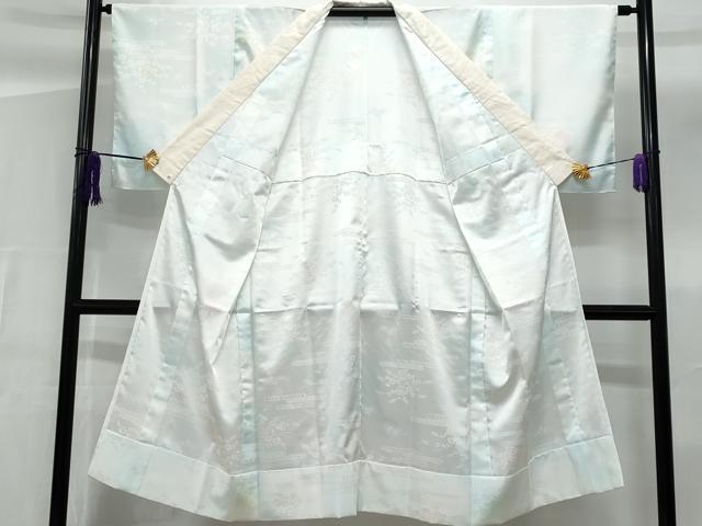 平和屋着物■長襦袢 無双仕立て 枝花文 暈し染め 洗える着物 CABF6913fb
