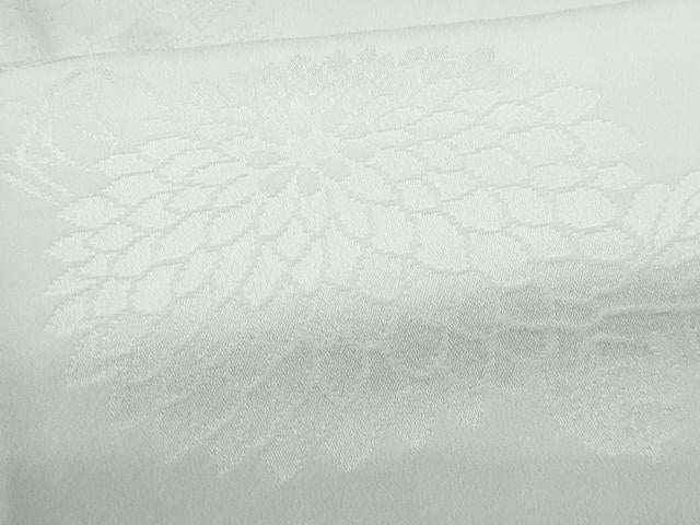 平和屋着物■長襦袢 袷 雲取り花文 半衿刺繍 正絹 逸品 CABF6917fb
