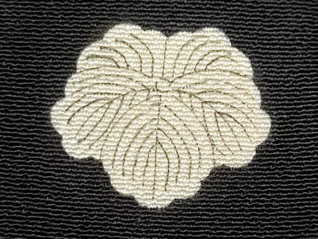 平和屋着物■豪華黒留袖 作家物 飛鶴松文 暈し染め 金彩 正絹 逸品 CABF6927fb