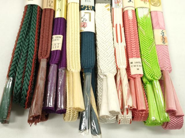 平和屋着物●和装小物 帯締め10本セット 高麗組 礼装用 金糸 逸品 未使用 CABF7251ju