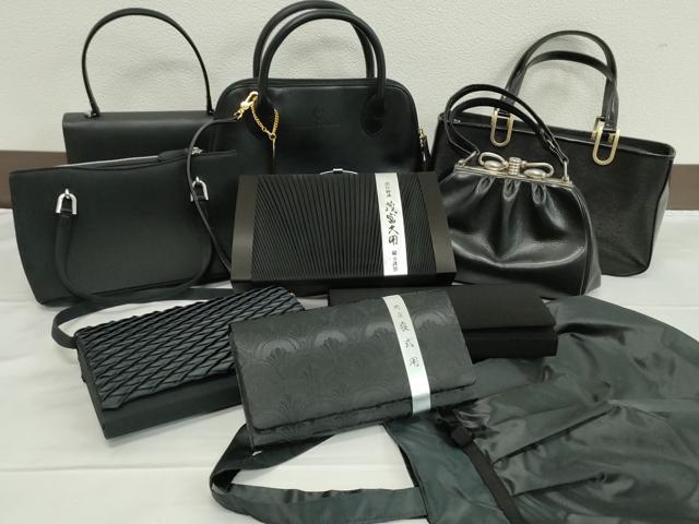 平和屋着物▼ファッション小物 バッグまとめて10点 ミラショーン jun ashida NINA RICCI 喪式 本皮 未使用あり 逸品 CABF7347ju