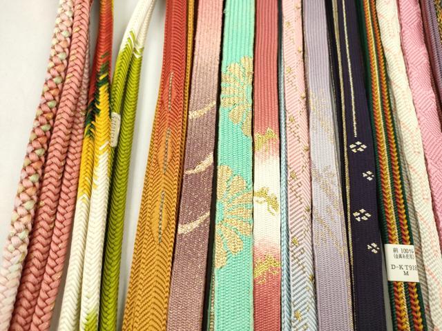 平和屋着物●和装小物 帯締め20本セット 高麗組 笹浪組 奈良組 礼装用 金糸 未使用あり 逸品 CABF7421ju