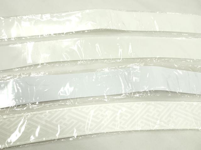 平和屋着物▼和装小物 衿芯まとめて10点 綸子 メッシュ 塩瀬 ポリ 一文字 弓型 長尺あり 長襦袢 着付け 未使用多数 CABF7478ju
