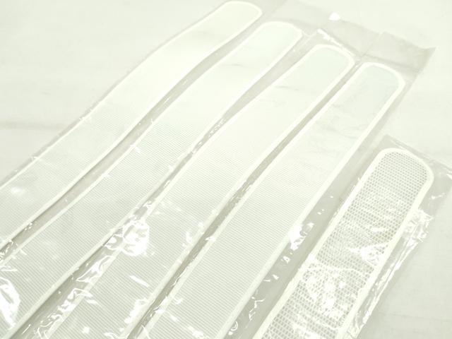 平和屋着物▼和装小物 衿芯まとめて10点 綸子 メッシュ 塩瀬 一文字 弓型 長尺あり 長襦袢 着付け 未使用多数 逸品 CABF7480ju