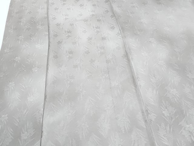平和屋着物▽上質な小紋 単衣 草花地紋 暈し染め 正絹 逸品 CABF7661th