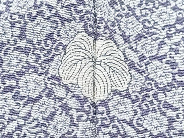 平和屋着物▽江戸小紋 単衣 花尽し 正絹 逸品 CABF7705th