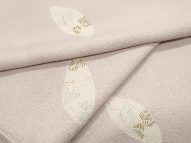 平和屋着物▽上質な小紋 単衣 貝合わせ松葉文 正絹 逸品 CABF7726th