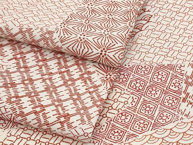 平和屋着物▽上質な小紋 単衣 吉祥文 正絹 逸品 CABF7744th
