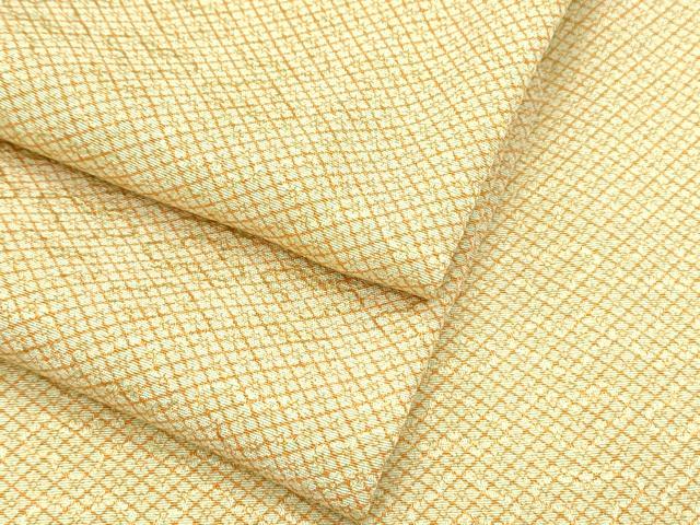 平和屋着物▽江戸小紋 単衣 菱花文 正絹 逸品 CABF7745th