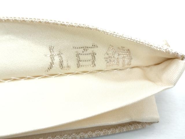 平和屋着物◎六通柄袋帯 九百錦 更紗花文 金糸 正絹 逸品 CABF7811th