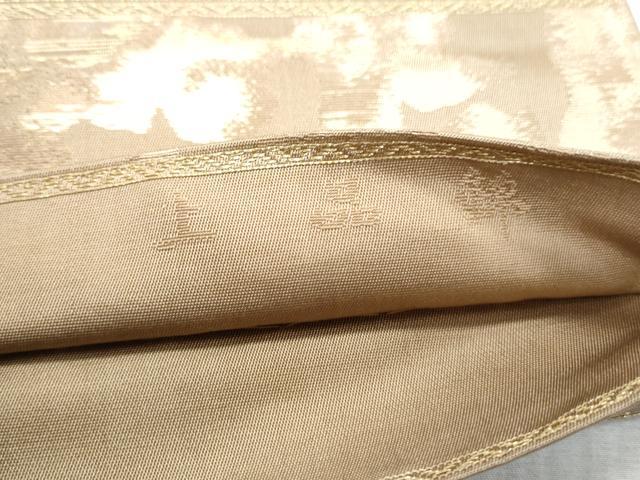 平和屋着物◎六通柄 京袋帯 樹林文 金糸 正絹 逸品 CABF7852th