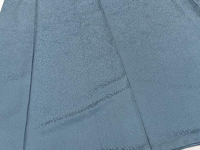 平和屋着物■上質な色無地 舞花地紋 鉄御納戸色 そごう扱い 正絹 逸品 CABF8121xi