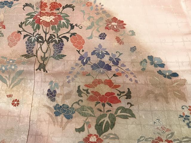 平和屋着物■訪問着 花鳥文 金彩 正絹 逸品 CABF8170xi