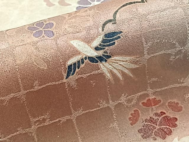 平和屋着物■訪問着 花鳥文 金彩 正絹 逸品 CABF8170xi
