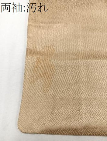 平和屋着物■色留訪問着 作家物 雲取り風景文 松竹梅 暈し染め 金銀彩 正絹 逸品 CABF8202xi