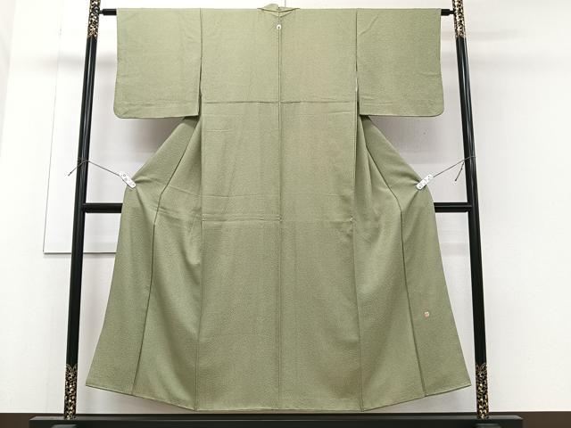 平和屋着物■伝統工芸師 服部光擴 江戸小紋 鮫小紋柄 正絹 逸品 CABF8268xi