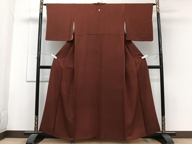 平和屋着物■上質な小紋 横段文 正絹 逸品 CABF8272xi