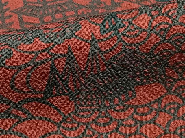 平和屋着物■上質な小紋 型染め 風景文 正絹 逸品 CABF8305xi