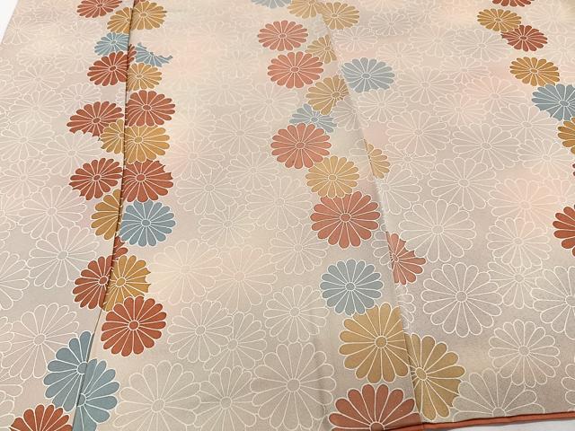 平和屋着物■上質な小紋 花間道 暈し染め 正絹 逸品 CABF8356xi