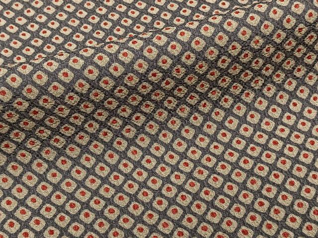 平和屋着物■色留訪問着 作家物 鹿の子文 正絹 逸品 CABF8394xi