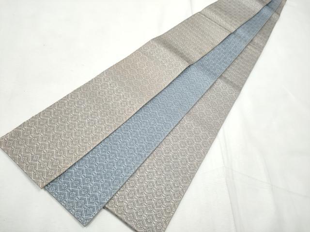 平和屋着物●男性 両面 角帯 天井花文 CABF8422hy
