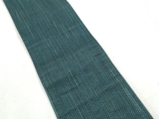 平和屋着物●男性 本場筑前博多織 角帯 霞文 正絹 逸品 CABF8456hy