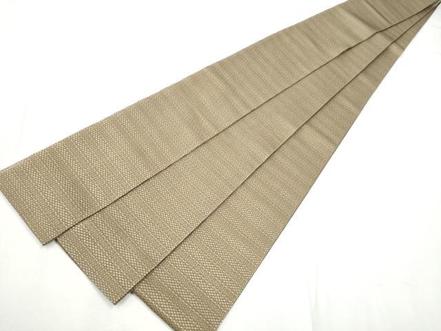 平和屋着物●男性 角帯 宝来織 横段文 正絹 逸品 CABF8484hy