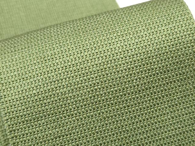 平和屋着物●男性 本場筑前博多織 角帯 霞文 正絹 逸品 CABF8485hy