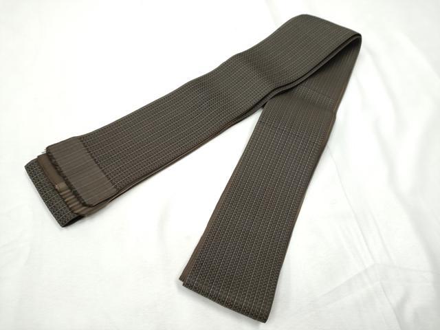 平和屋着物●男性 両面 角帯 間道 正絹 逸品 CABF8515hy