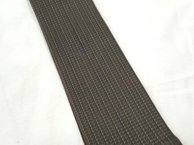 平和屋着物●男性 両面 角帯 間道 正絹 逸品 CABF8515hy