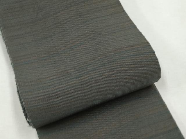 平和屋着物●男性 爪掻き本綴れ 角帯 よろけ縞 正絹 逸品 CABF8517hy