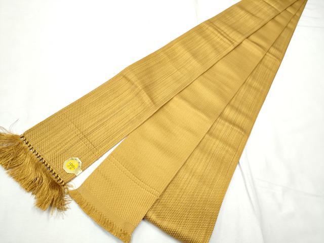 平和屋着物●男性 角帯 霞文 正絹 逸品 CABF8525hy