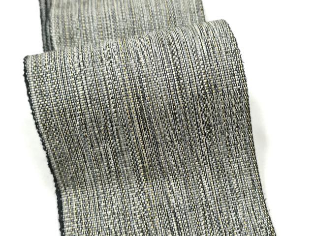 平和屋着物●男性 本場筑前博多織 角帯 霞文 正絹 逸品 CABF8528hy