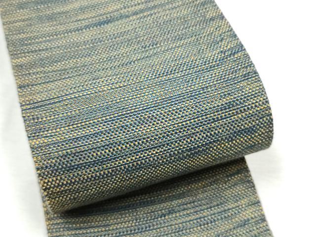 平和屋着物●男性 本場筑前博多織 角帯 霞文 正絹 逸品 CABF8540hy