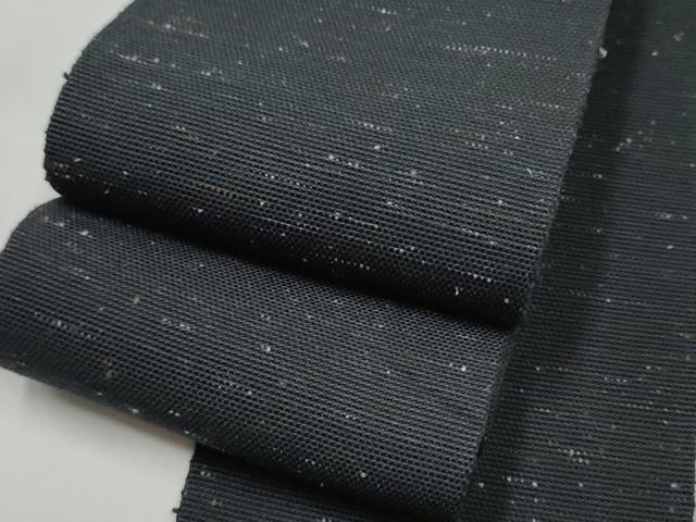 平和屋着物●男性 角帯 紬地 霞文 正絹 逸品 CABF8590hy