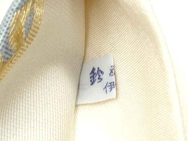 平和屋着物●六通柄袋帯 唐織 地紙花文 金銀糸 鈴乃屋扱い 正絹 逸品 CABF8616hy