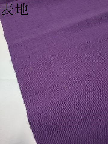 平和屋着物●八寸名古屋帯 紬地 色無地 葡萄色 正絹 逸品 CABF8645hy