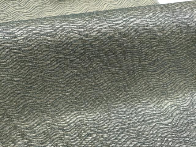 平和屋着物▽両面 六通柄袋帯 スリーシーズン 春夏秋 櫛織 流水文 正絹 逸品 CABF8764hy