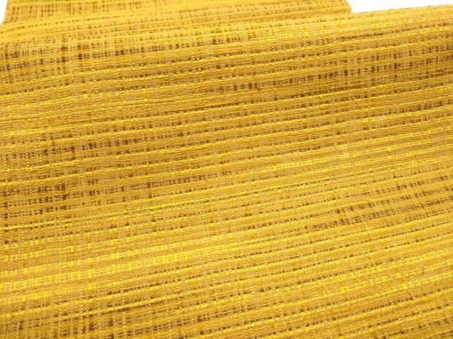 平和屋着物●八寸名古屋帯 紬地 霞文 正絹 逸品 CABF8783hy