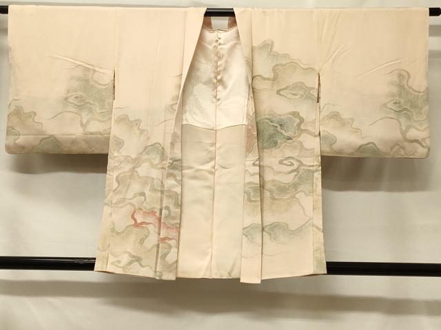 平和屋着物#羽織 寿光織 霞文 金糸 正絹 逸品 未使用 CABF8804in