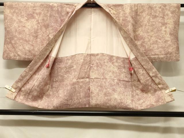 平和屋着物#羽織 葉づくし地紋 暈し染め 正絹 逸品 CABF8814in