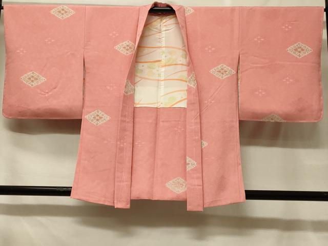 平和屋着物#羽織 地紋起こし 花菱文 正絹 逸品 未使用 CABF8829in