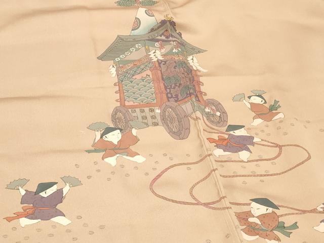 平和屋着物#羽織 祇園祭 正絹 逸品 未使用 CABF8872in