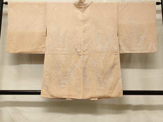 平和屋着物#羽織 寿光織 草木文 銀糸 正絹 逸品 CABF8885in